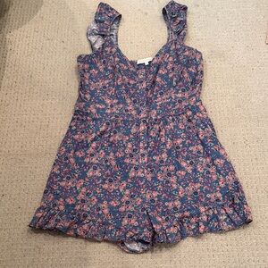 Loveshackfancy Floral Ruffle Romper
